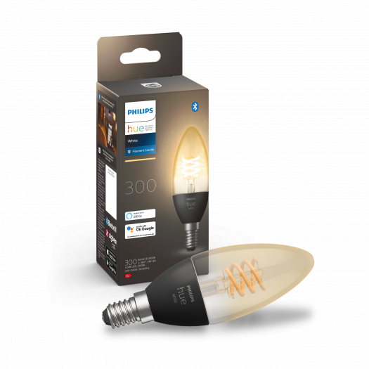 Philips Hue White Filament Kerzenlampe (Bild: Signify)